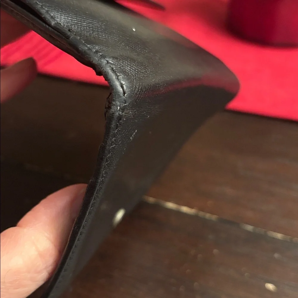 Prada Black Saffiano Leather Wallet